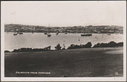 Falmouth From Trefusis, Cornwall, C.1940 - Excel Series RP Postcard - Falmouth
