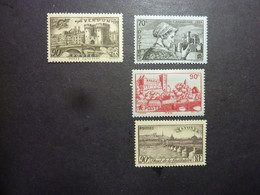 FRANCE, Année 1939, YT N° 445-448-449-450 Neufs MH* - Unused Stamps