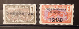 Ciad Tchad 1922 Leopard 2 Stamps Mh - Neufs