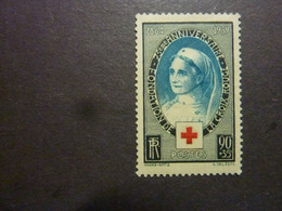 FRANCE, Année 1939, YT N° 422 Neuf MH, 75ème Anniversaire Croix Rouge - Unused Stamps