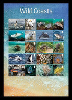 Great Britain 2021 Mih. 4809I/18I Fauna. Wild Coasts (M/S) MNH ** - Unused Stamps