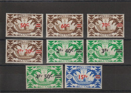 Océanie 1945 Série Londres Surchargée 172-179, 8 Val * Charnière MH - Unused Stamps