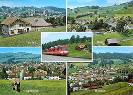 TEUFEN GAIS APPENZELL BÜHLER St.Gallen-Gais-Appenzell-Altstätten-Bahn - Gais