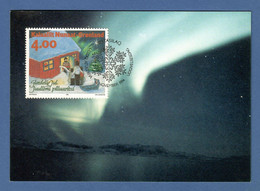 Grönland 1994  Mi.Nr. 254 , Weihnachten - Kalaallit Nunaat - Maximum Card - First Day Tasiilaq 10.November1994 - Maximumkarten (MC)