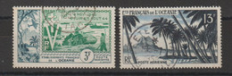 Océanie 1954-55 Divers PA 31 Et 32, 2 Val Oblit. Used - Usati