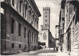 Asti - Corso Vittorio Alfieri - 1953 - Animata - Asti