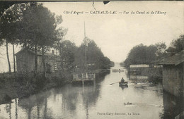 33 - LA TESTE DE BUCH - Cazaux Lac - Vue Du Canal Et De L'etang - Andere Gemeenten