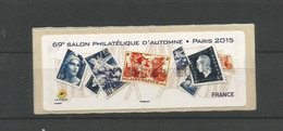 69e Salon D'automne PARIS 2015 - 1999-2009 Illustrated Franking Labels