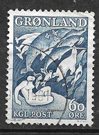 Groenland N°  30   Oblitéré   Mer Faune Artique   B/TB    Voir  Scans    - Gebraucht