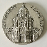 France- Republique Francaise Senat- Medal 1 Argent 1975 - Graveur: J. Boyer- Gr.77 Diam. 49,5 Mm. - Monétaires / De Nécessité