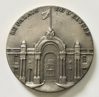 France- Republique Francaise “Le Palais De L’Elysee” R. Fr. Mitterand - 1 Argent 1982 - Gr.315 81,5 Mm. - Monétaires / De Nécessité