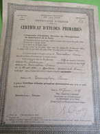 Certificat D'Etudes Primaires/RF/Instruction Publique/Académie De Paris/Seine/Tonnelier/1937        DIP261 - Diplomas Y Calificaciones Escolares