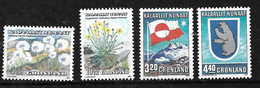Groenland N°  183  à 186   Neufs  ( * )   B/TB    Voir  Scans    - Unused Stamps