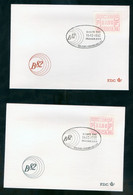 België FDC ATM6A Perfect (2 Scans) - Briefe U. Dokumente