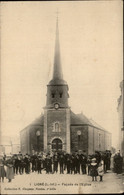 44 - LIGNE - Façade De L'église - Sortie De Messe - Ligné