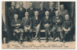 CPA - MM Pruvot, Canu, Blondel ...etc - 12 Personnes "Liste Républicaine De Gauche" 1924 - Figuren