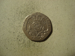 MONNAIE GRANDE BRETAGNE 20 PENCE 2002 - 20 Pence