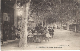 CPA13-EYGUIERES- Avenue De La Gare - Arles
