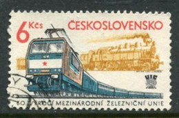 CZECHOSLOVAKIA 1982 International Railway Union  Used.  Michel 2657 - Usati