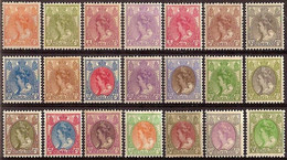 Nederland 1899-1921 NVPH Nr 56/76 Ongebruikt/MH Koningin Wilhelmina - Ungebraucht