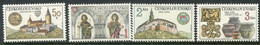 CZECHOSLOVAKIA 1982 Castle Treasures MNH / **.  Michel 2671-74 - Unused Stamps