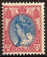 Nederland 1899 NVPH Nr 71 Ongebruikt/MH Koningin Wilhelmina - Nuevos