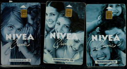 RUSSIA 1999 PHONECARD NIVEA CREME USED VF!! - Perfumes