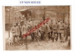 GRANDE BOULANGERIE MODELE-Roulotte-Le Bon Pain-Feldpost 24 Res.Div-CARTE PHOTO All. NON SITUEE-Guerre 14-18-1WK-Militari - Guerra 1914-18