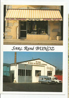 74 Haute Savoie Seyssel Sarl René Bunoz Fabricant Stores Baches Sellier Tapissier 9 Rue Méral Carte Pub - Seyssel