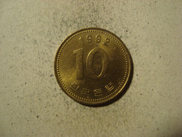 MONNAIE COREE DU SUD 10 WON 1992 - Corée Du Sud