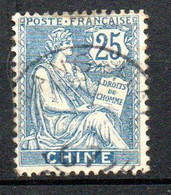 Col24 Colonies Chine  N° 27 Oblitéré Cote 7,00 € - Used Stamps