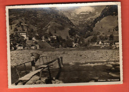 MCF-01 Frasco Val Verzasca. ANIME. Carte De L'Hotel Efra  Circulé Visa Censure DCF 1939. Steinemann 373 Grand Format - Frasco