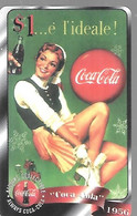 CARTE-PREPAYEE-USA-SPRINT-1$-N°46-4/96--COCA COLA-Theme L IDEALE 1956-Non Gratté-Neuve-Plastic Epais-TBE-RARE - Lebensmittel