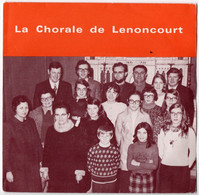 DISQUE VINYLE 45 T. LENONCOURT (56) LA CHORALE De LENONCOURT. - Weihnachtslieder