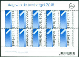 Nederland NVPH 3695 Vel Dag Van De Postzegel 2018 Postfris MNH Netherlands - Ungebraucht