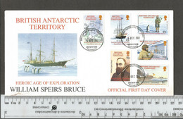 Antarctica > British Antarctic Territory (BAT) > FDC Scott #316 - 321. Set Of 6...............(Box9) - FDC