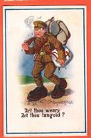 MCF-36 Art Thou Weary , Languid Illustrator Mc Gill. Used 1917 To Fécamp France - Mc Gill, Donald