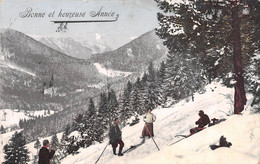 Vallée Munster-68-Hautes-Vosges-Hochvogesen-Münstertal-près Hohneck-SKI-SKIEUR-SPORT D'HIVER-Neige-Vogesen - Winter Sports