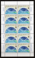 2021 - VATICANO  S64 - SERIE DI 10 FRANCOBOLLI ** - Unused Stamps