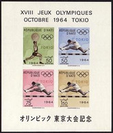 Haiti, 1964, Olympic Summer Games Tokyo, Weight Lifting, Hurdles, MNH, Michel Block 29 - Haïti