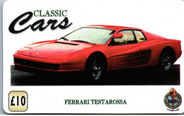21062 - Großbritannien - Universial TeleCommunications , Ferrari Testarossa , Classic Cars - Altri