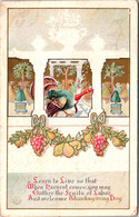 Thanksgiving Greetings With Turkey 1920 - Thanksgiving