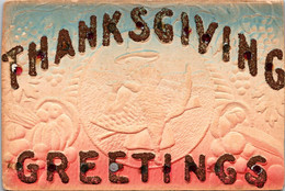 Thanksgiving Greetings With Turkey - Thanksgiving