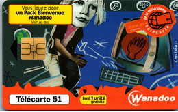 21195 - Frankreich - Wanadoo , Grattez Cette Case - 1999