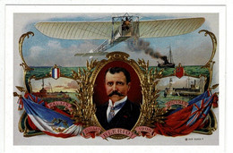 CPM : LOUIS BLERIOT , En Juillet 1909, Réussit La Première Traversée Aérienne De La Manche. Col. : Kharbine - Tapabor - Other