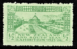 New Zealand 1925 Dunedin Exhibition 1/2d Mint No Gum - Gebraucht