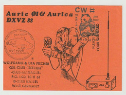 QSL Card 27MC QSL-club Seekuh Kassel (D) - CB-Funk