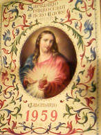 SANTUARIO DEL SACRO CUORE - SALESIANI _ BOLOGNA / CALENDARIO ANNO 1959 GRANDE FORMATO IJ852 - Grand Format : 1941-60