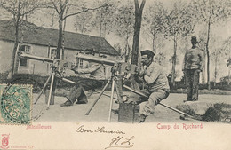 Mitrailleurs Mitrailleuse Camp Ruchard Envoi De Villaines 37 Vers Buzançais Rabeau 1903 - Materiaal