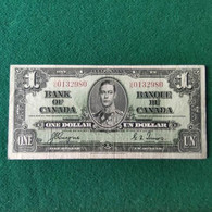 CANADA 1 DOLLAR 1937 - Canada